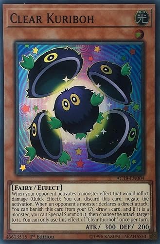 Yu-Gi-Oh! - Clear Kuriboh - AC19-EN004 - Super Rare - 1 Edición - Calendario de Adviento 2019