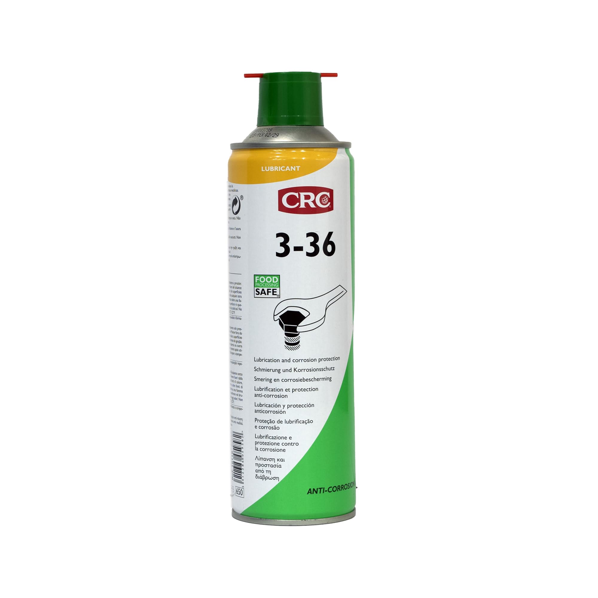 CRC 3-36 Multi-Purpose Precision Lubricant, Corrosion Protector Metal Lubricant & Moisture Barrier