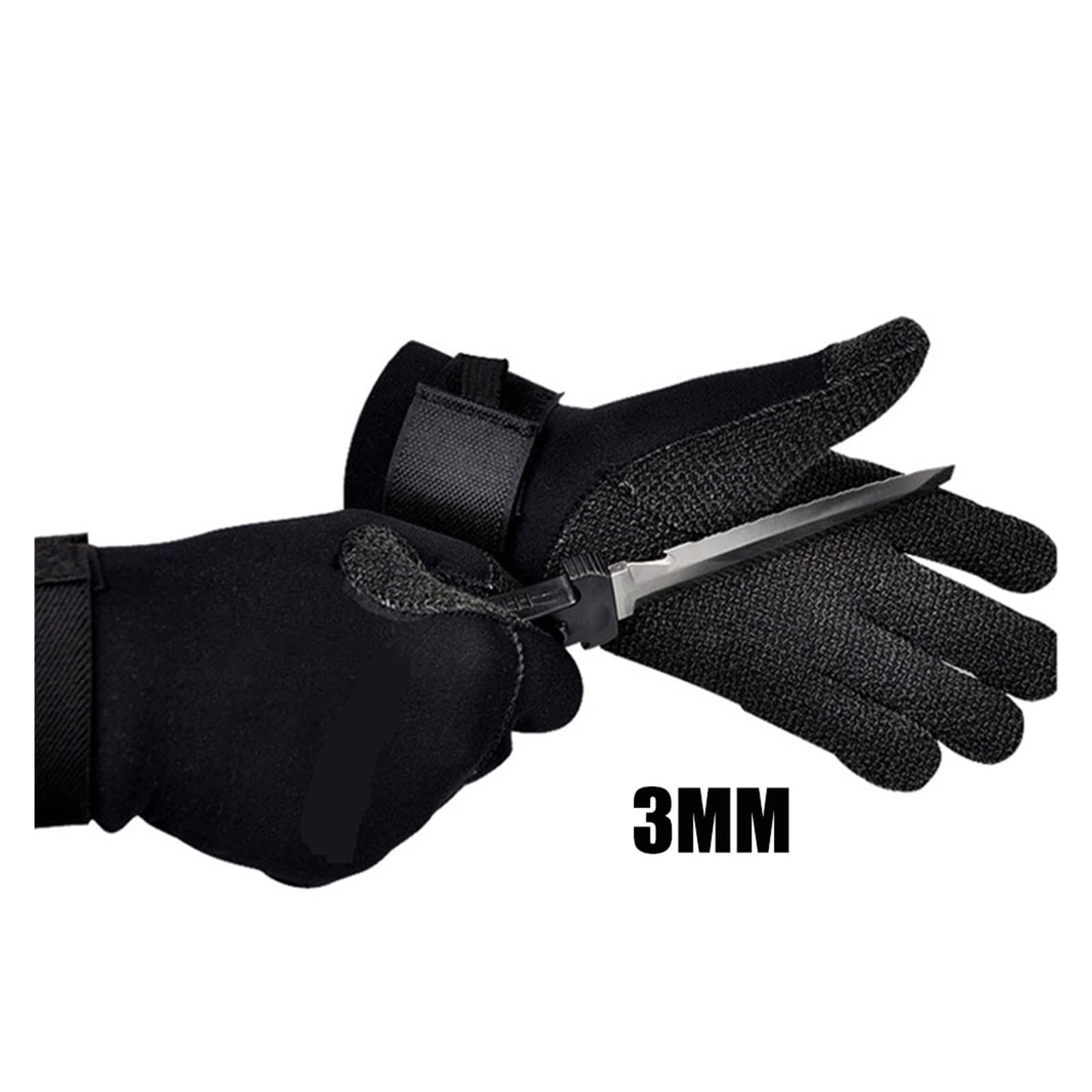 Guanti Da Immersione Guanti da immersione in neoprene da 3 mm resistenti al taglio e alla pugnalata, guanti da muta da sub caldi for lo snorkeling, surf, kayak, nuoto, guanti da pesca Ampia Gamma Di A
