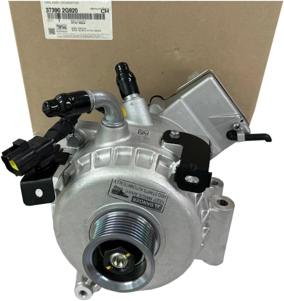 Genuine OEM 37390-2G920 Hybrid Alternator / 373902G920 Compatible with Sonata Hybrid 2011-2015, Optima Hybrid 2016-2018