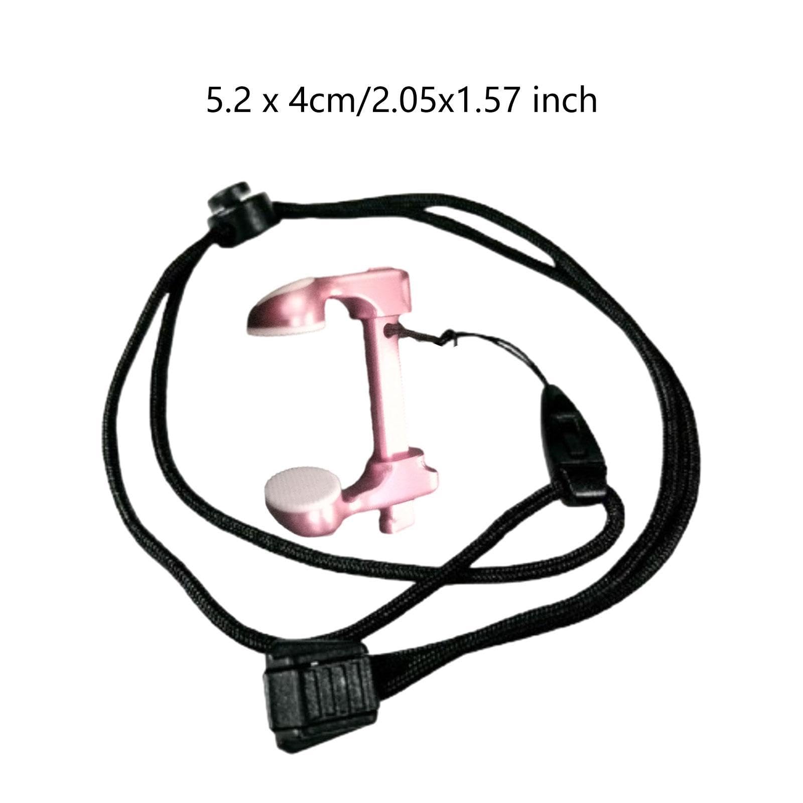 Yiju Nose Clip for Swimming and Diving, Pink Waterproof Nose Protector for Pool Use