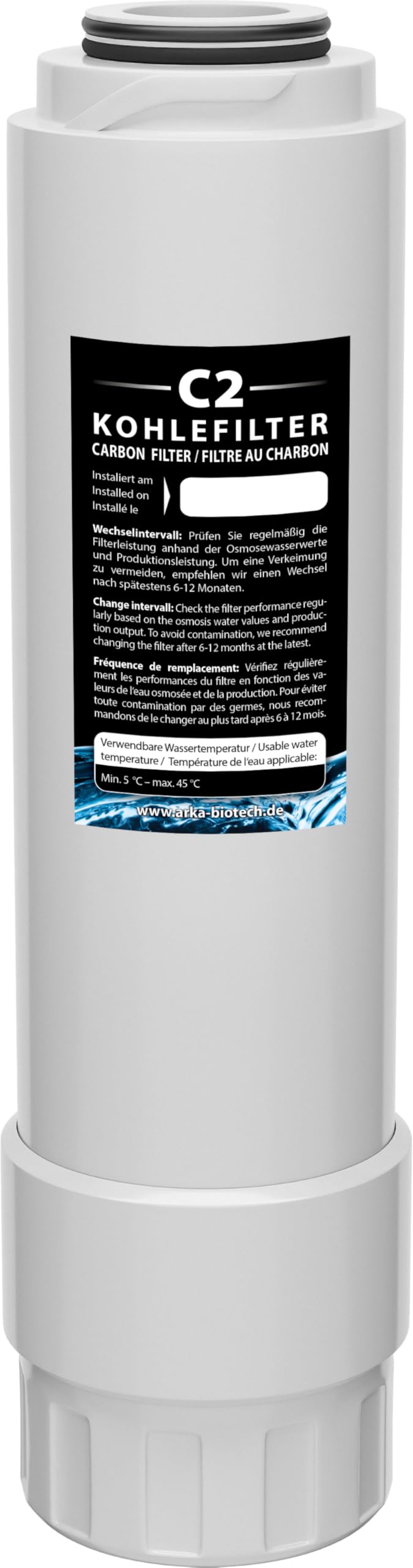 ARKA KF2MD3800 Kohlefilter Carbon Filter C2 myAqua 3800 Reverse Osmosis System, Multicoloured, Komplettfilter - Image 2