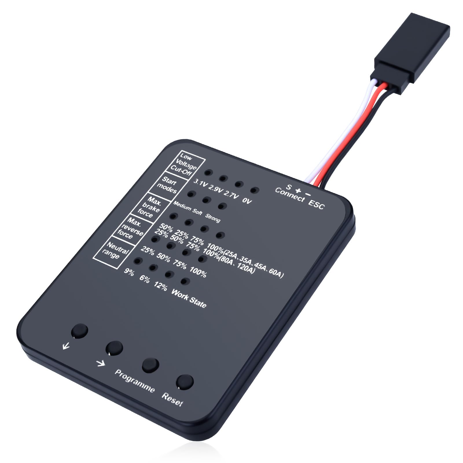 Amazon.com: Surpass Hobby ESC Programming Card RC Car Electronic