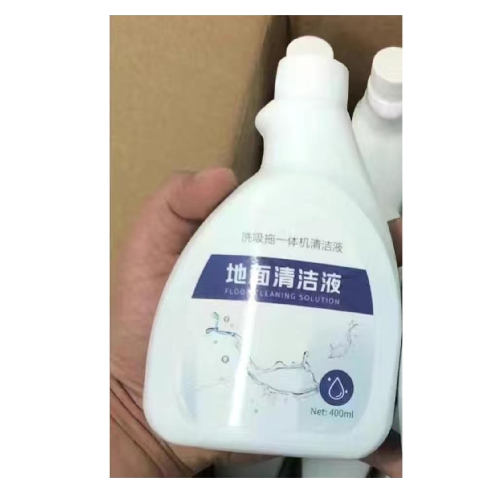 Líquido limpiador de pisos。 Compatible para Midea 。 Soluciones de limpieza para múltiples superficies。 Líquido limpiador 400 ml (13,5 onzas líquidas)(4 bottle)