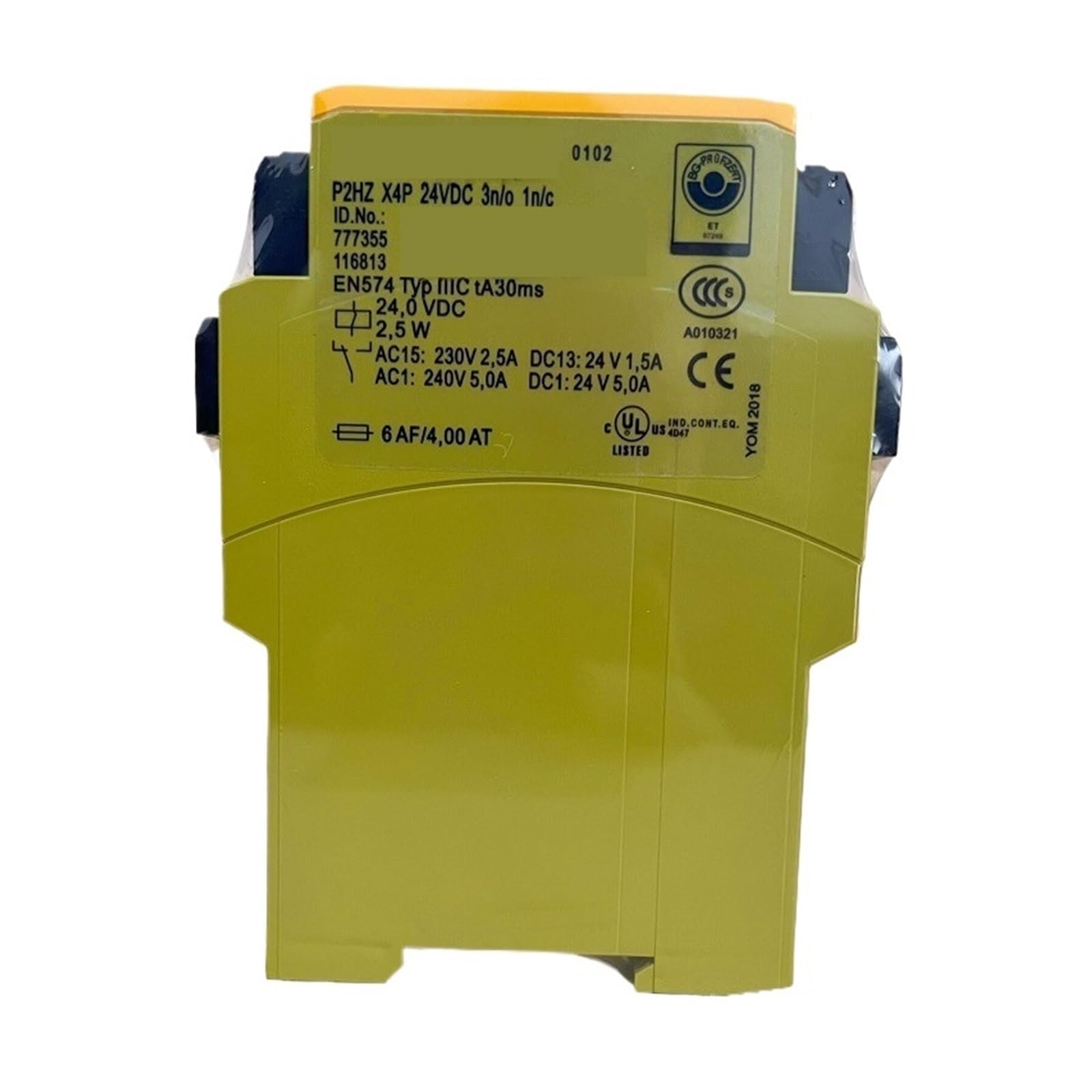 CJKXPZMH P2HZ X4P 24VDC 3n/o 1n/c 777355 Relay Module