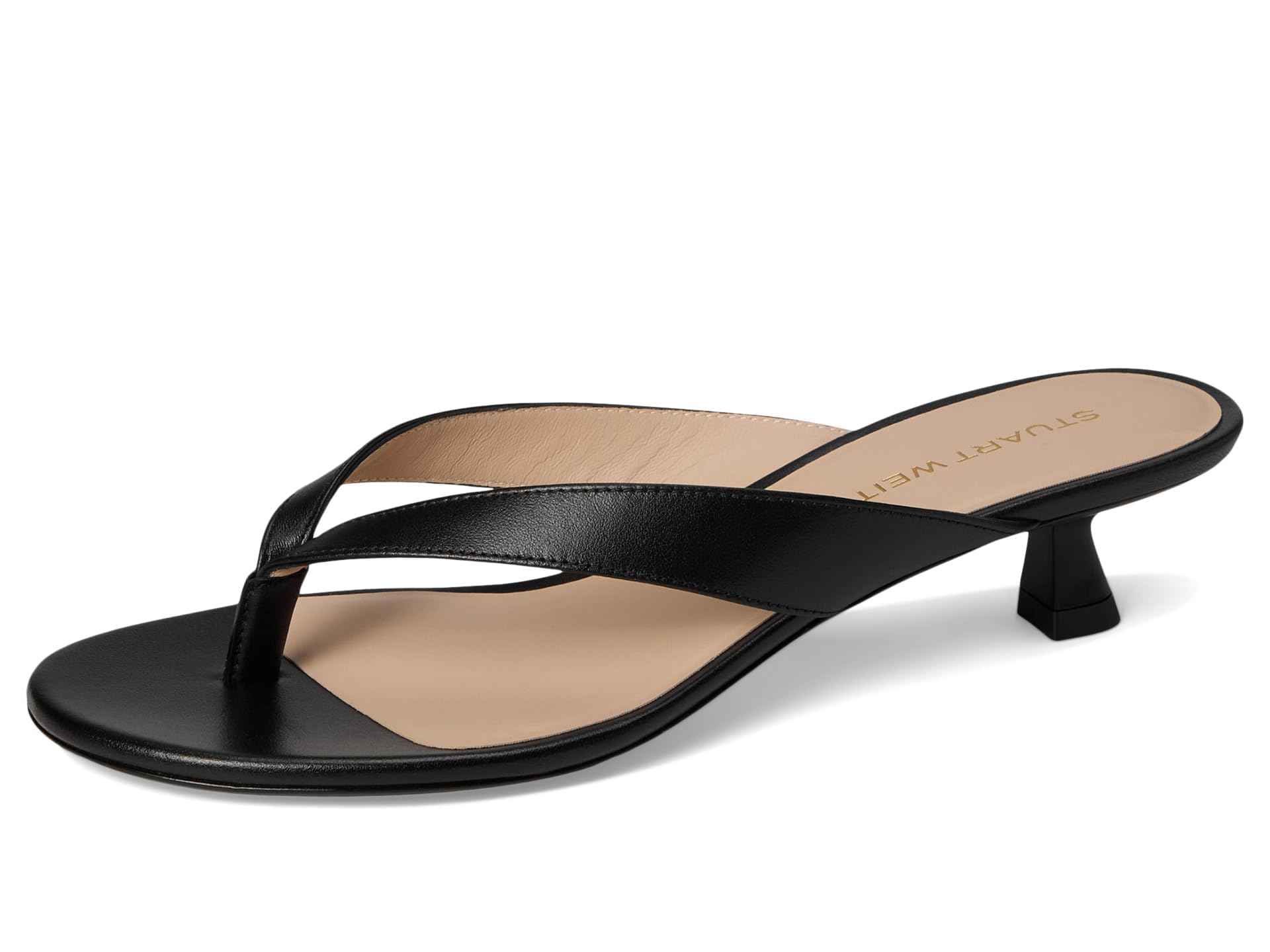 Stuart Weitzman Women's Rio Sleek Sandals 35 Black 9 Me | B2B