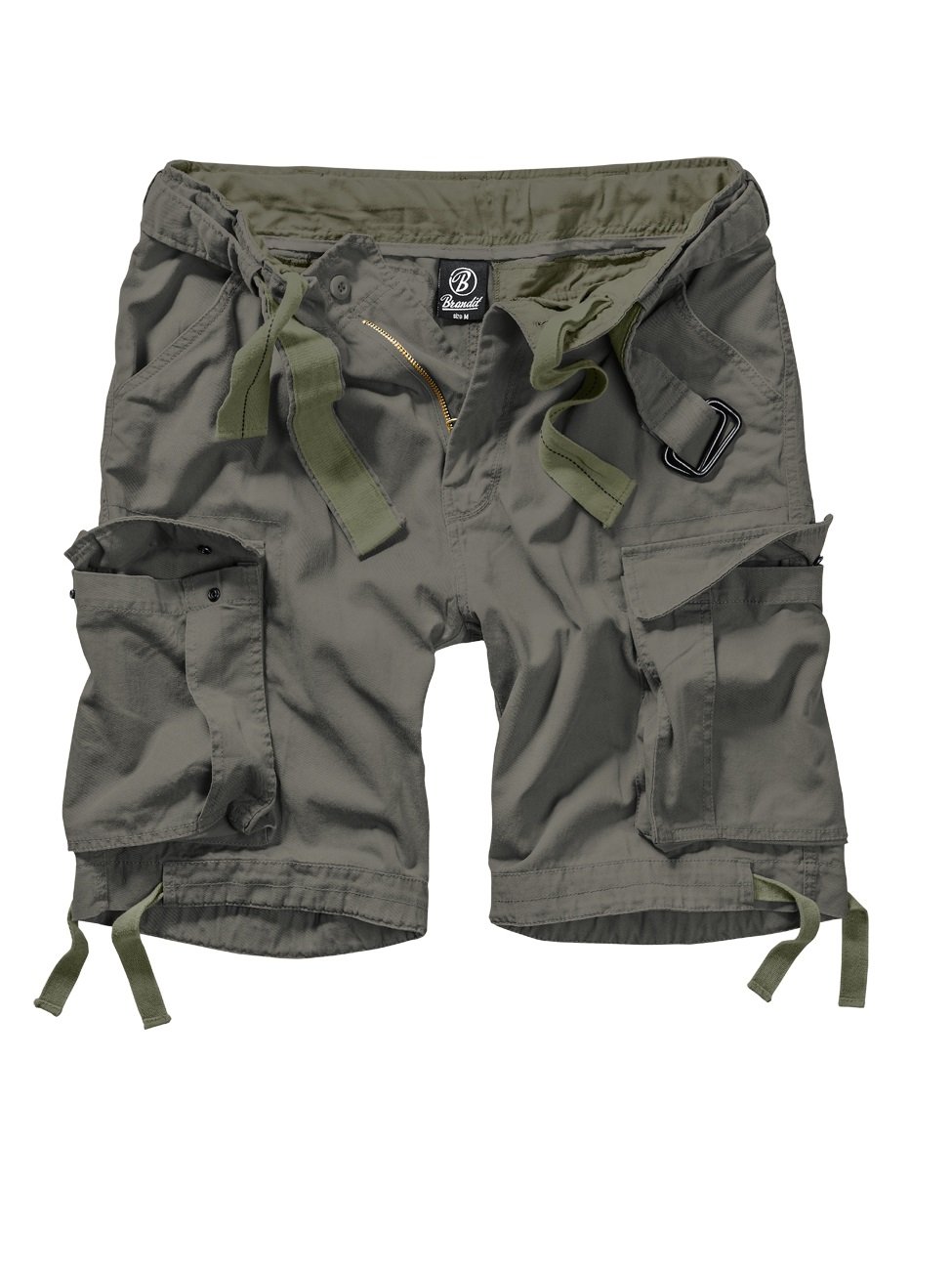 Brandit Indian Summer Shorts Uomo | Pantaloncini Cargo In Cotone Con Cintura | Resistenti E Comodi Per L'Estate | Taglie S-7XL