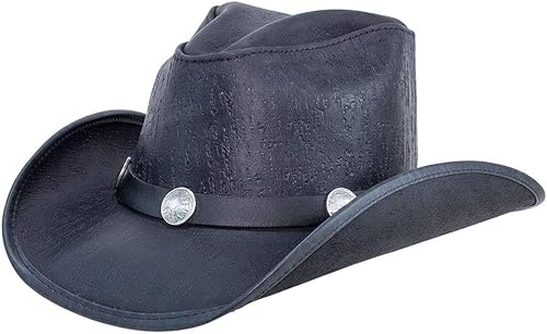 Miniatura 6 de American Hat Makers Cyclone Western - Sombrero vaquero de piel para hombres y mujeres de Double G