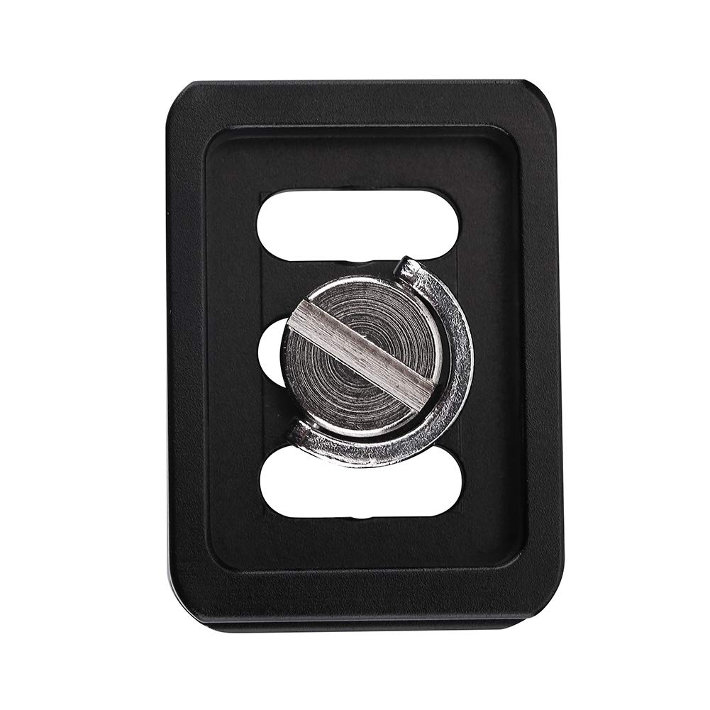 Vbestlife Adapter zaciskowy do szybkiego zwalniania, mini przenośny stop aluminium szybka płyta mocująca aparat akcesoria fotograficzne do SIRUI TY-C10 T005/T-025 głowica kulowa