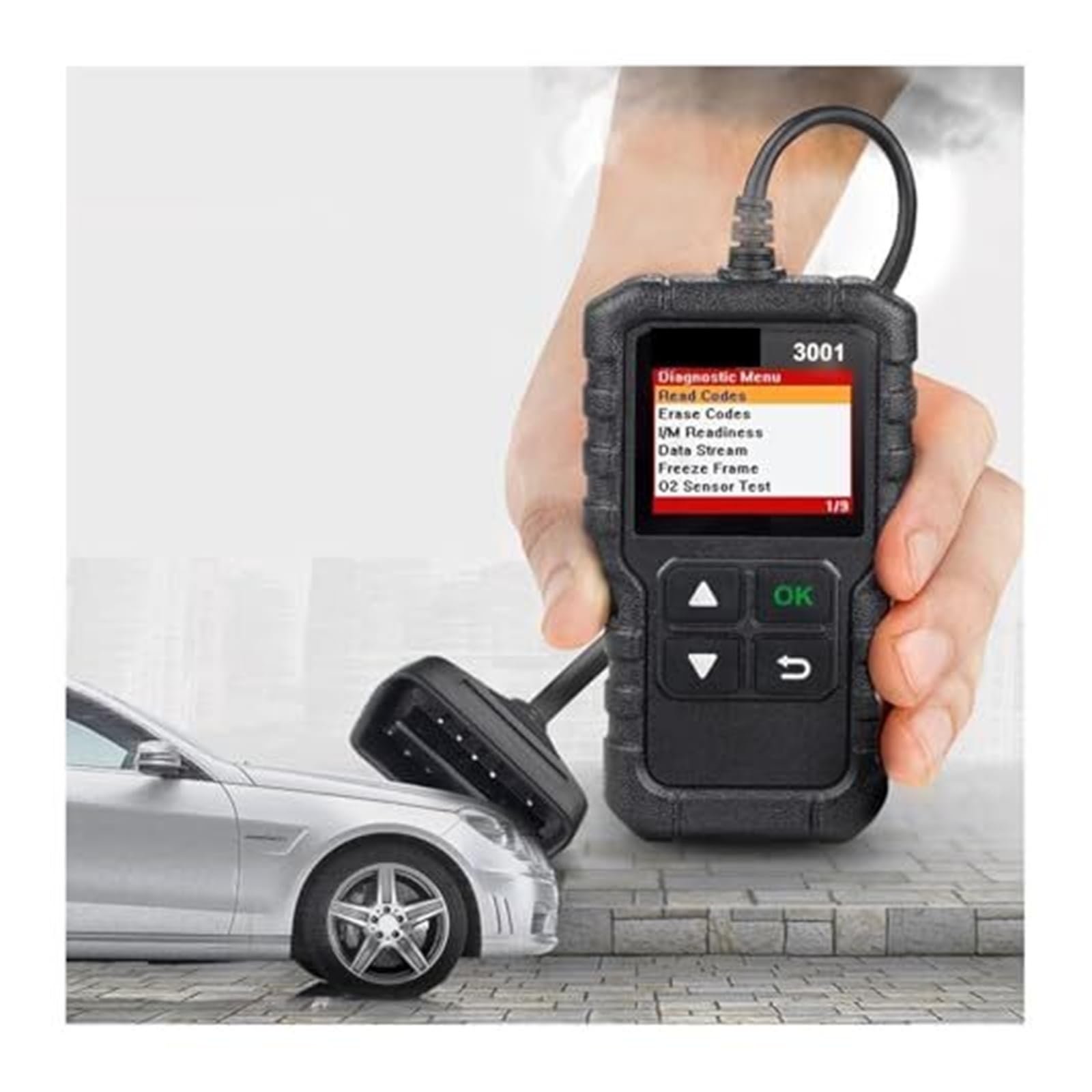 Strumento diagnostico for Auto, Scanner OBD2 X431 CR3001 for guasti al Motore, Lettore di Codici OBDII for, SUV, Camion Leggeri