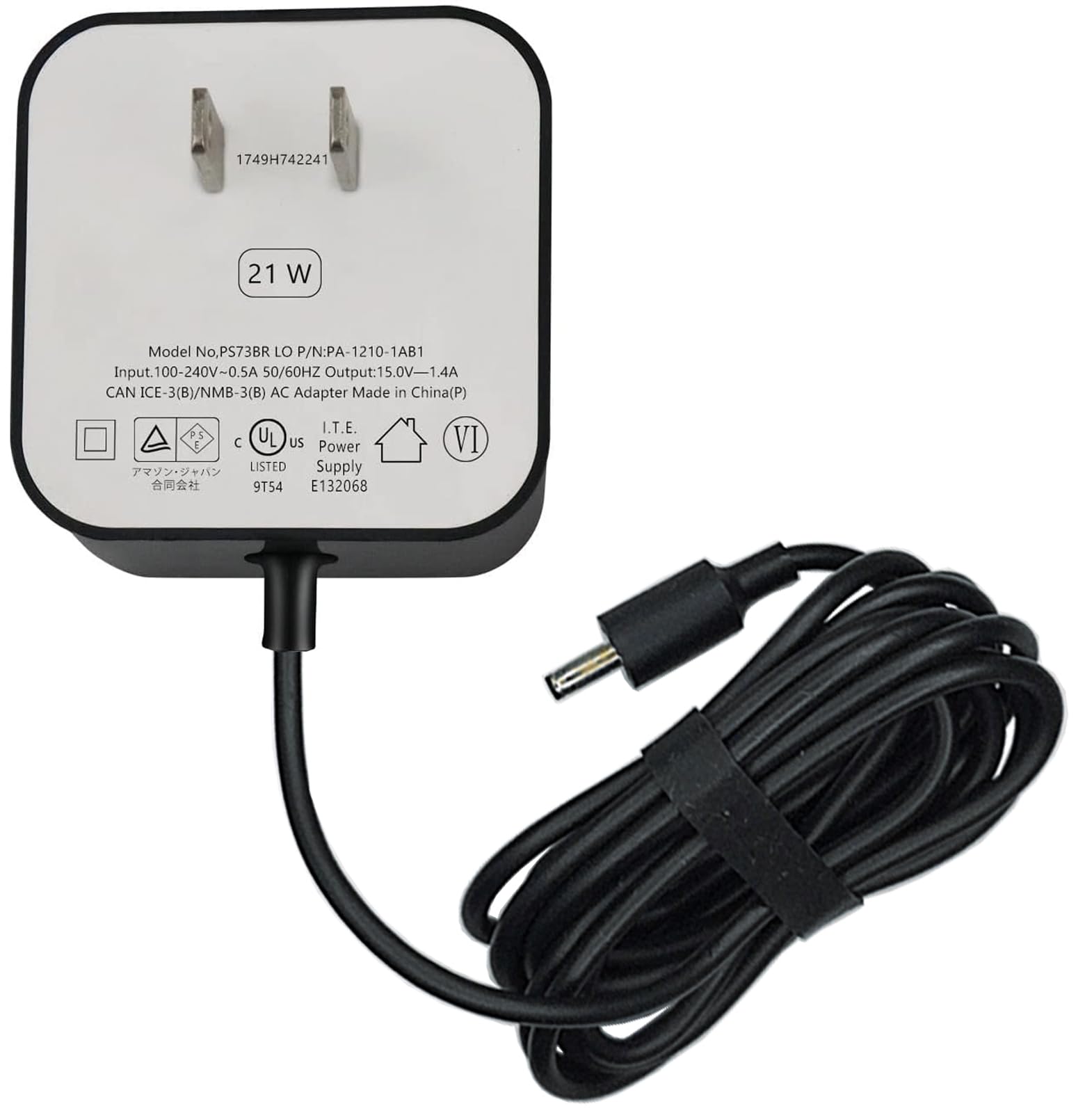 21W 15V 1.4A AC/DC Adapter Compatible with Amazon Echo 1st 2nd Gen Plus (1st Generation) Show 1st Fire TV 2nd Echo Look Link Smart Display Speakers Alexa Streamer Box PS73BR RE78VS PS96CW LC89KS Power