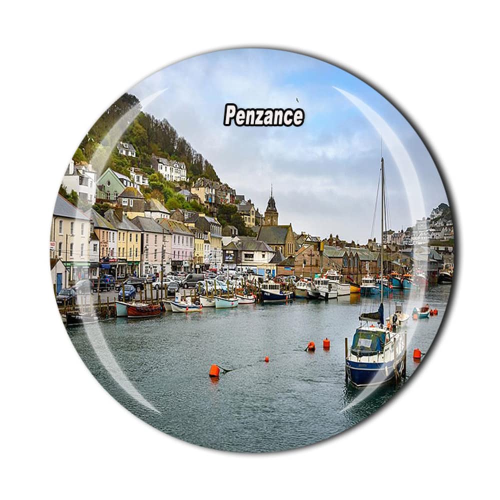 Penzance Cornwall England UK Fridge Magnet Souvenir Gift Refrigerator Magnetic Sticker Collection