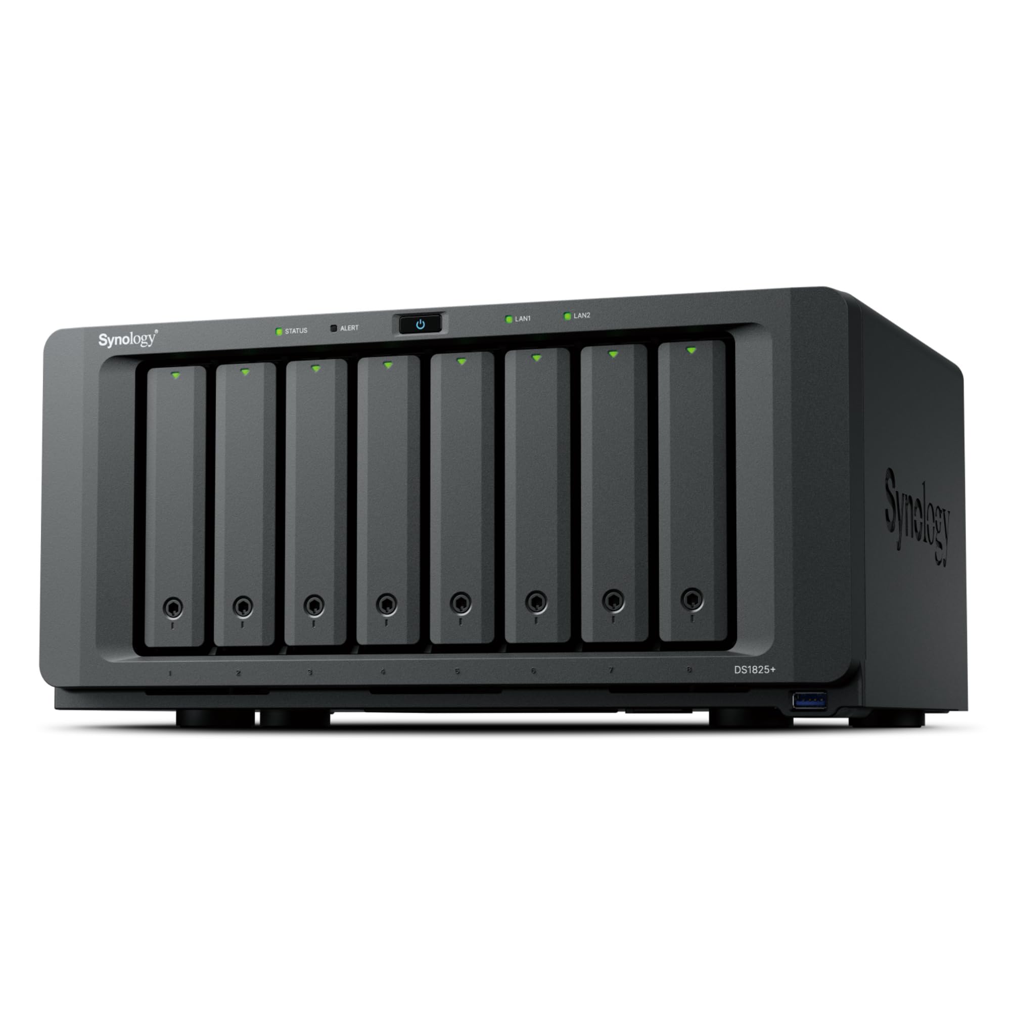 SYNOLOGY DS1825+ – NAS à 8 Baies avec Port 2,5 GbE, Extensible jusqu'à 18 Baies