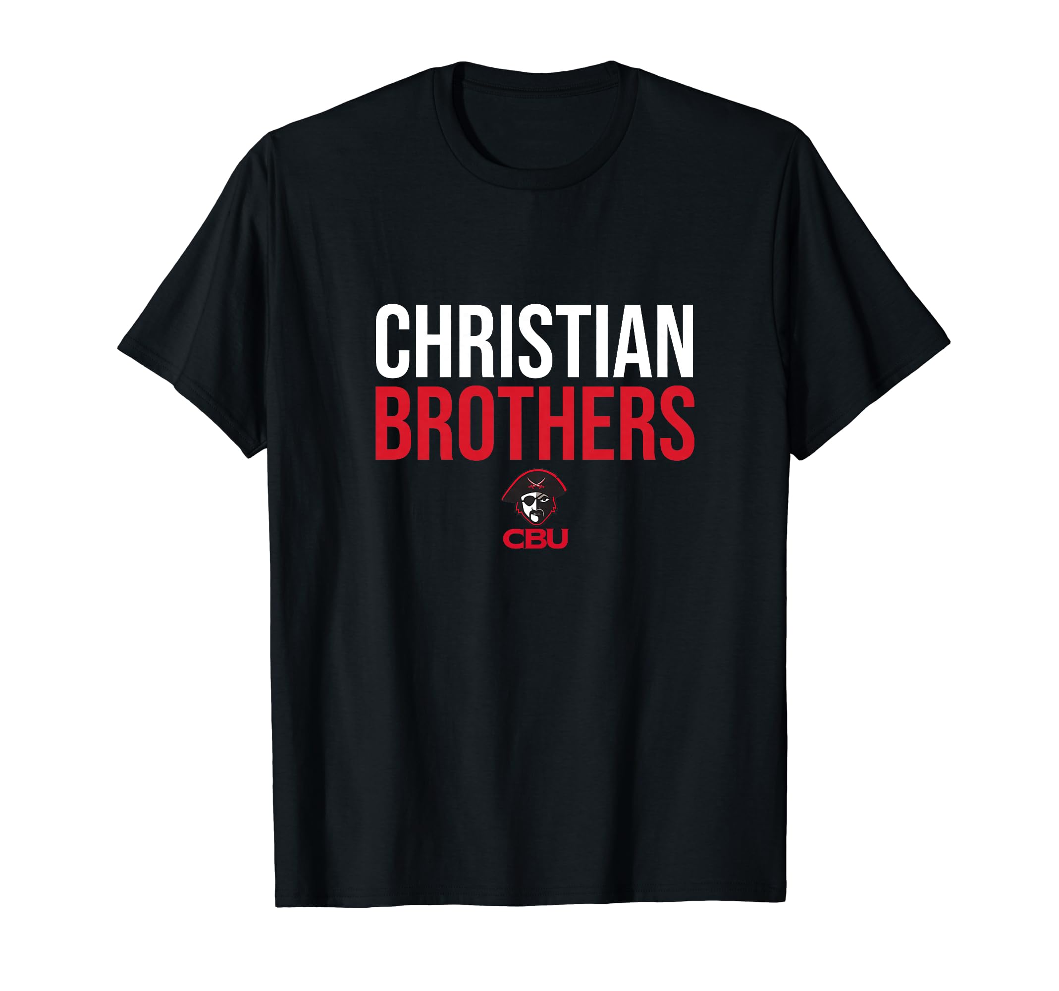 Christian Brothers University CBU Buccaneers Stacked T-Shirt