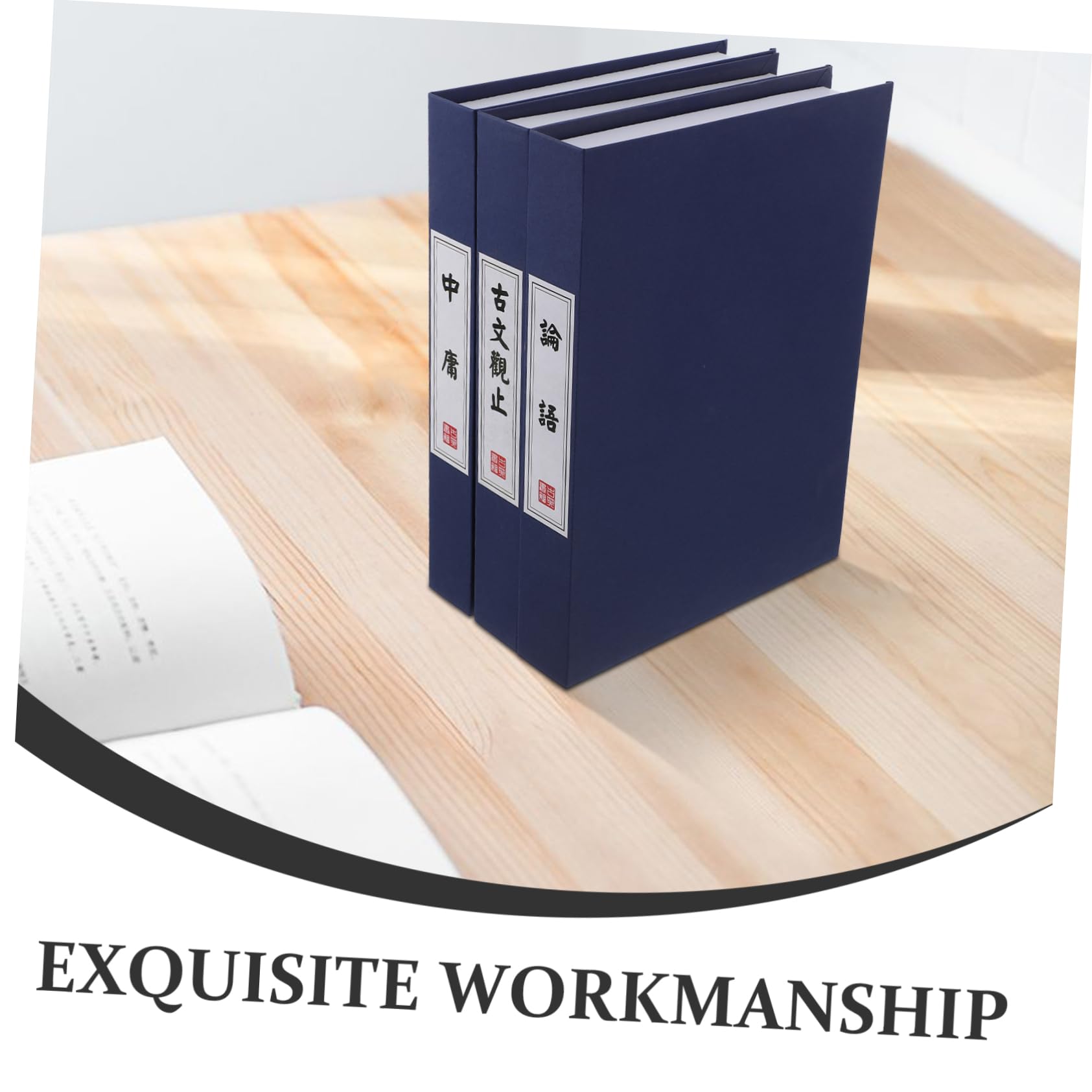 BIUDECO Faux Books for Decoration 3pcs Book Adornment Display Prop Desktop Decor