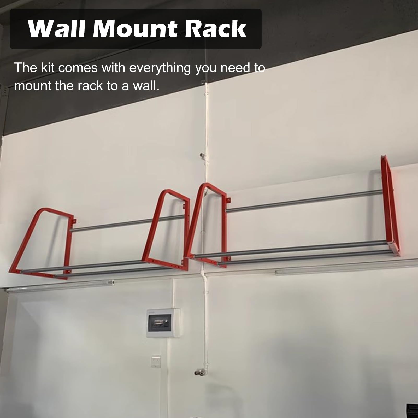 Porta Gomme Auto da Garage Supporto per Pneumatici da Parete, Contiene 4 Pneumatici, Ripiano per Cerchi/pneumatici per Garage, Supporto per Ruota di Scorta in Acciaio, Espositore per Pneumatici per Au