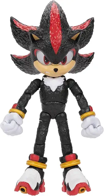 Figurine Shadow Sonic 3 - Action Figure Articolata da 22 Punti per Collezionisti