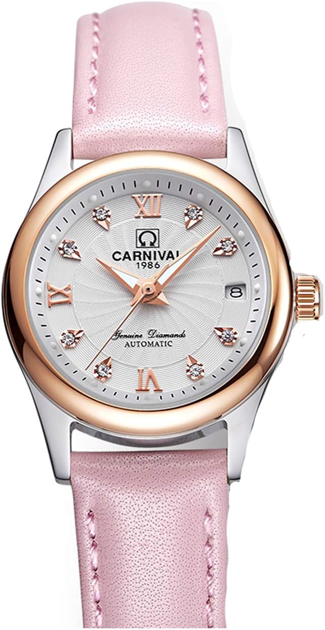 FANMIS Luxury Women’s Automatic Mechanical Luminous Calendar