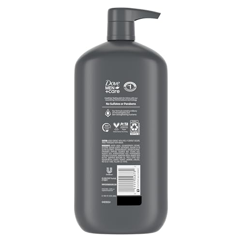 DOVE MEN + CARE body and face wash rejuvenating mango + cedarwood for Men, with 24-Hour Nourishing Micromoisture Technology, 30 oz - Image 3