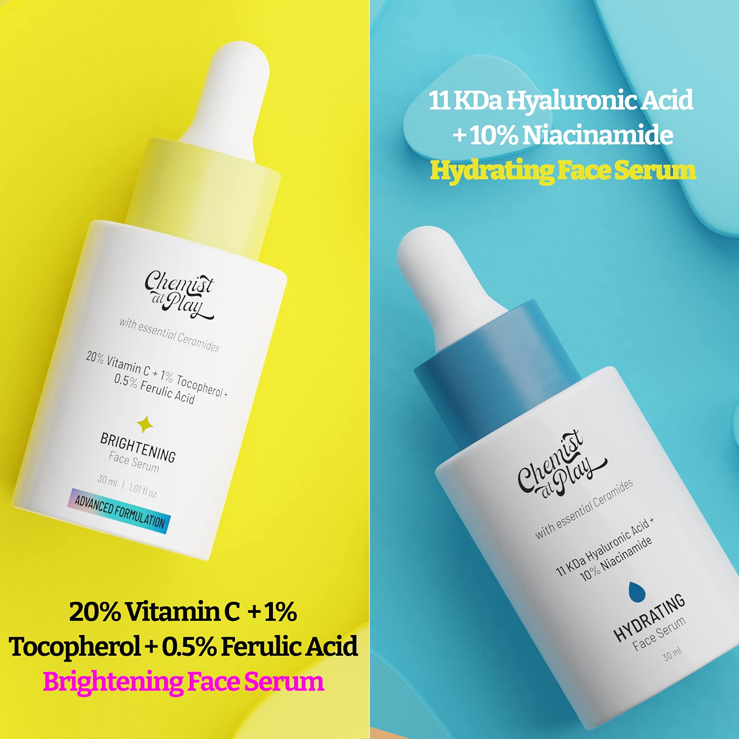 Chemist at Play Brightening and Hydrating Combo 20 Vitamin C + 1