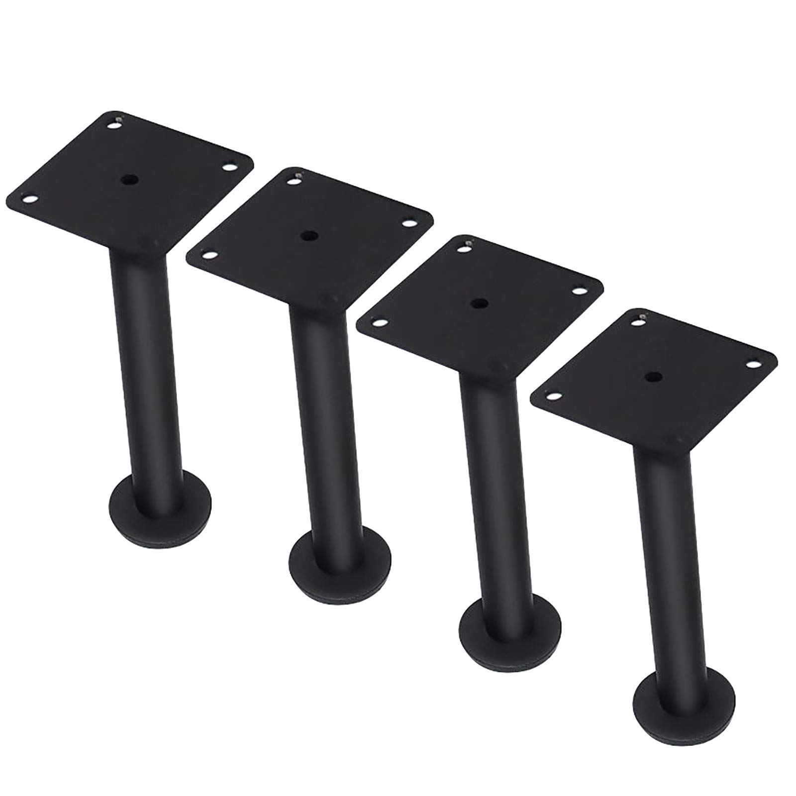 RXBFD 4 Patas de Repuesto de Metal para Muebles, pies de Acero Inoxidable de Altura Ajustable, para Mesa de Centro, Mueble de TV, sofá, Silla, Mueble de baño, Piezas de Hardware para Bricolaje