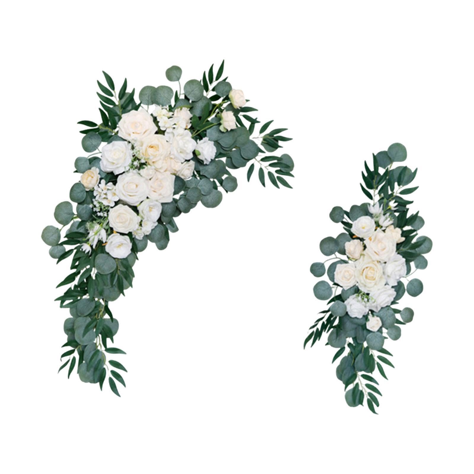 Wunderschöner Blumengirlanden Bogen für Hochzeitsbögen – verwandelt Innenräume in atemberaubende Blumenarrangements und bereichert Veranstaltungen. Lebendige und fröhliche Blumengirlanden