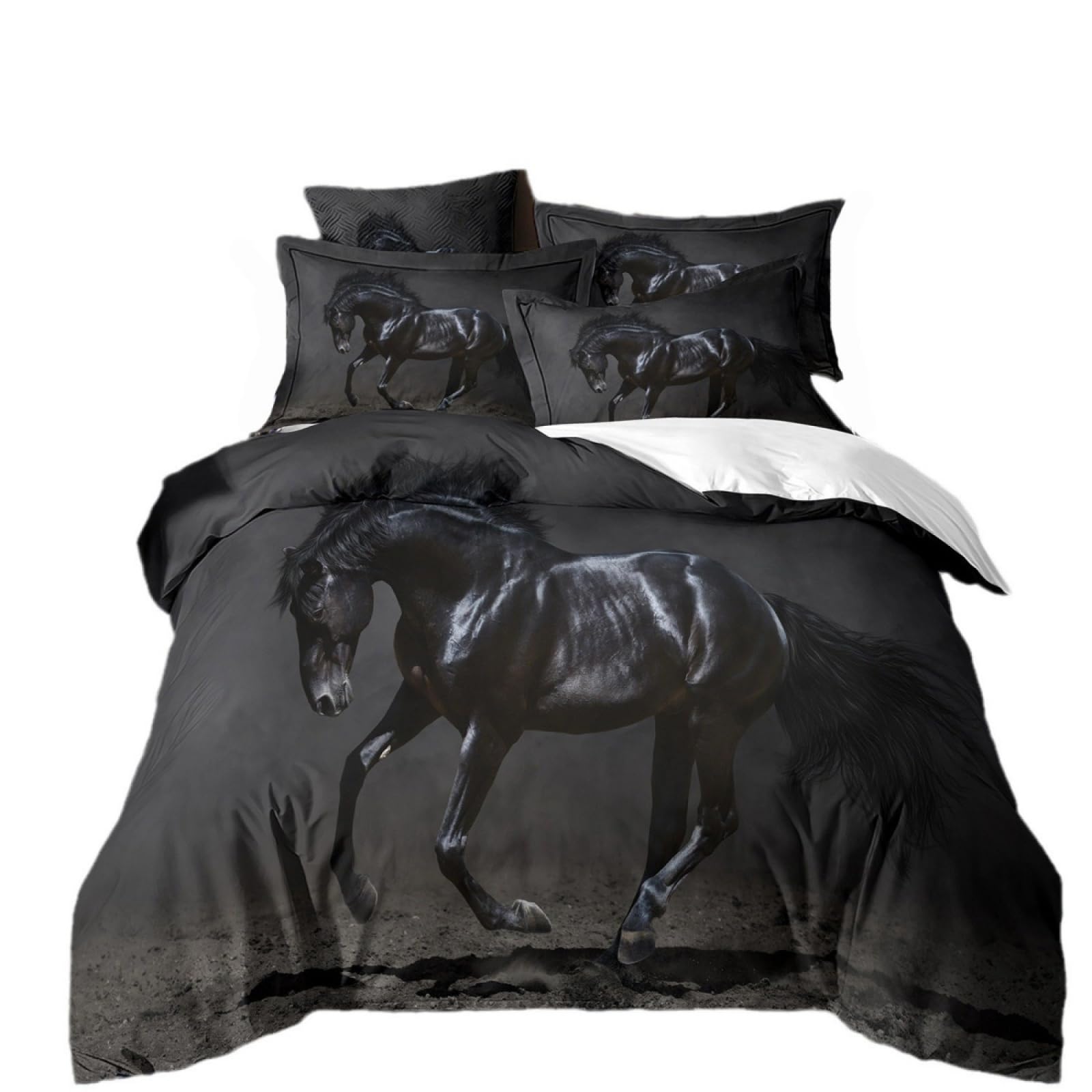 King Size Duvet Cover Sets Black Animals King Size Bedding