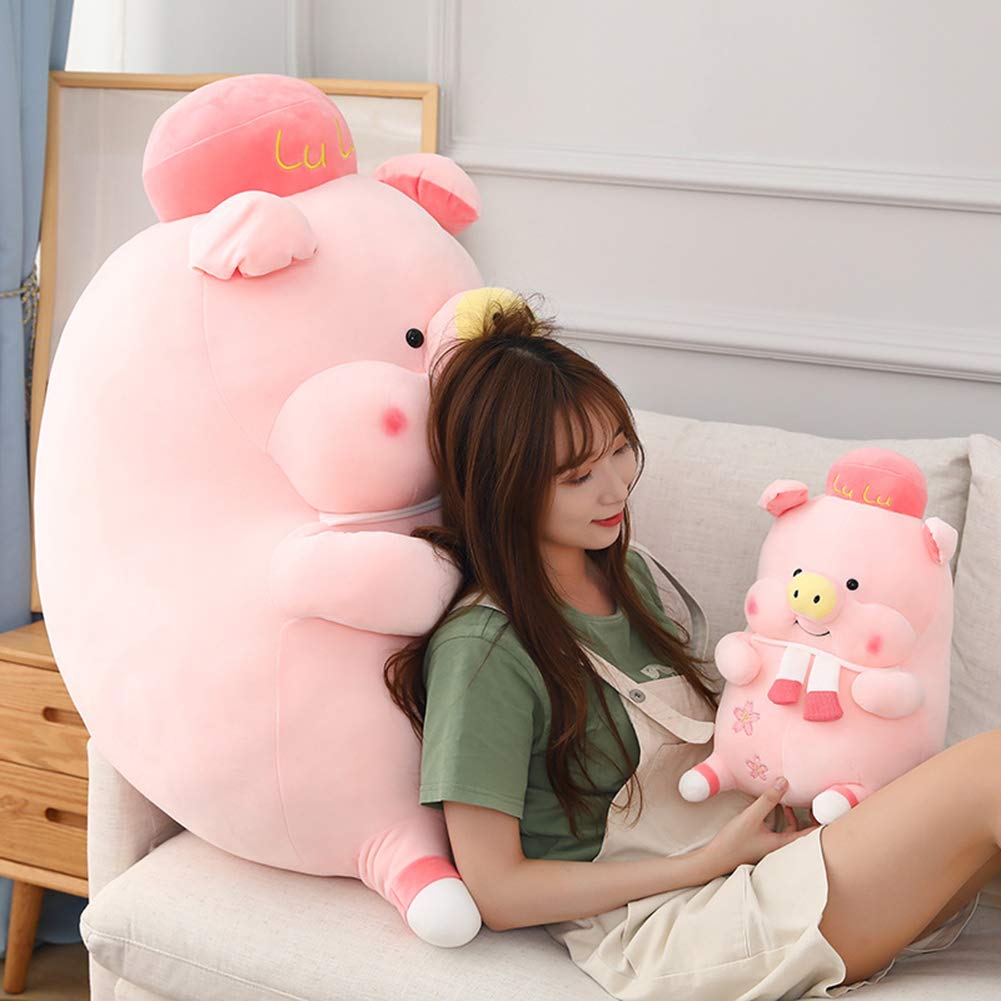 Amazon.co.jp: ピンクのルル豚人形ぬいぐるみの綿人形LuLu
