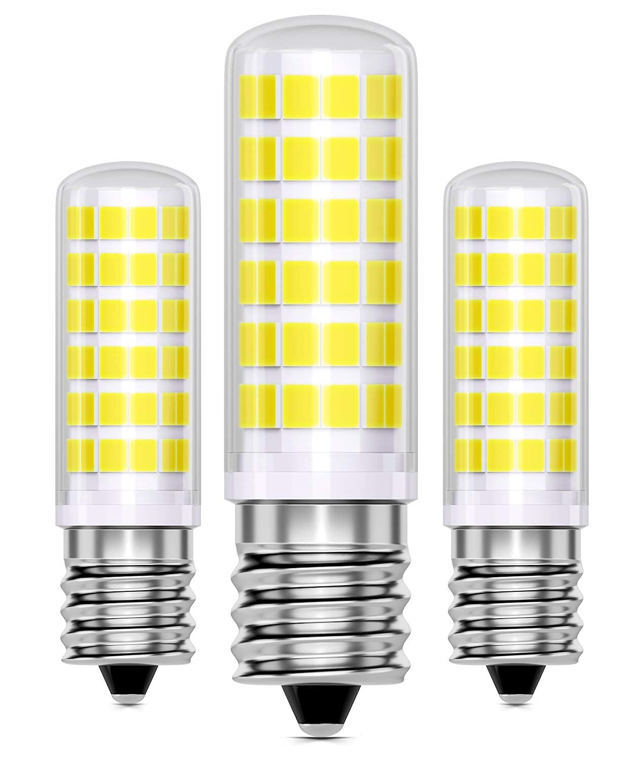 Pack E14 Led Light Bulbs， Led Corn Bulb Small Screw， 5W(Equivalent To 45W)， 470Lm， Warm White 2700K， 360 Degree Angle E14 Led Corn Bulbs For Cooker Hood， Home Lighting， No Strobe Useful