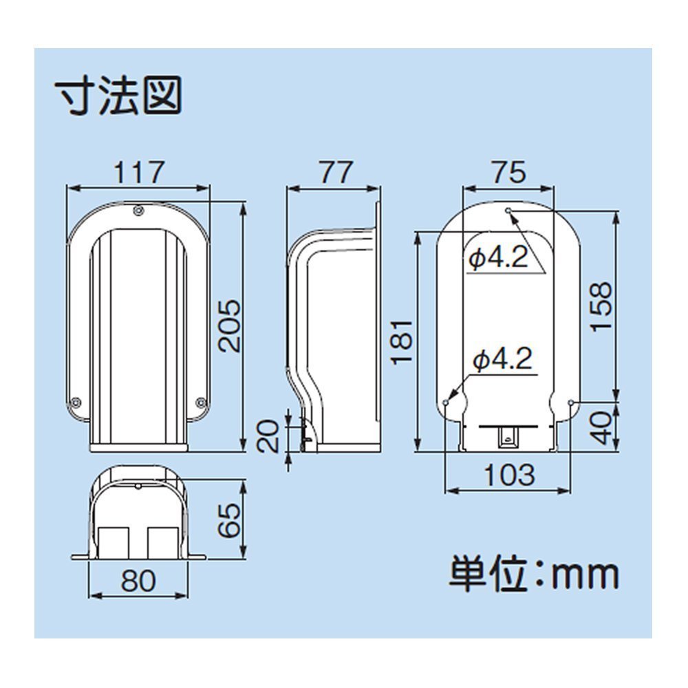 Amazon.co.jp: 因幡電工 配管化粧カバー ウォールコーナー後付用 壁面