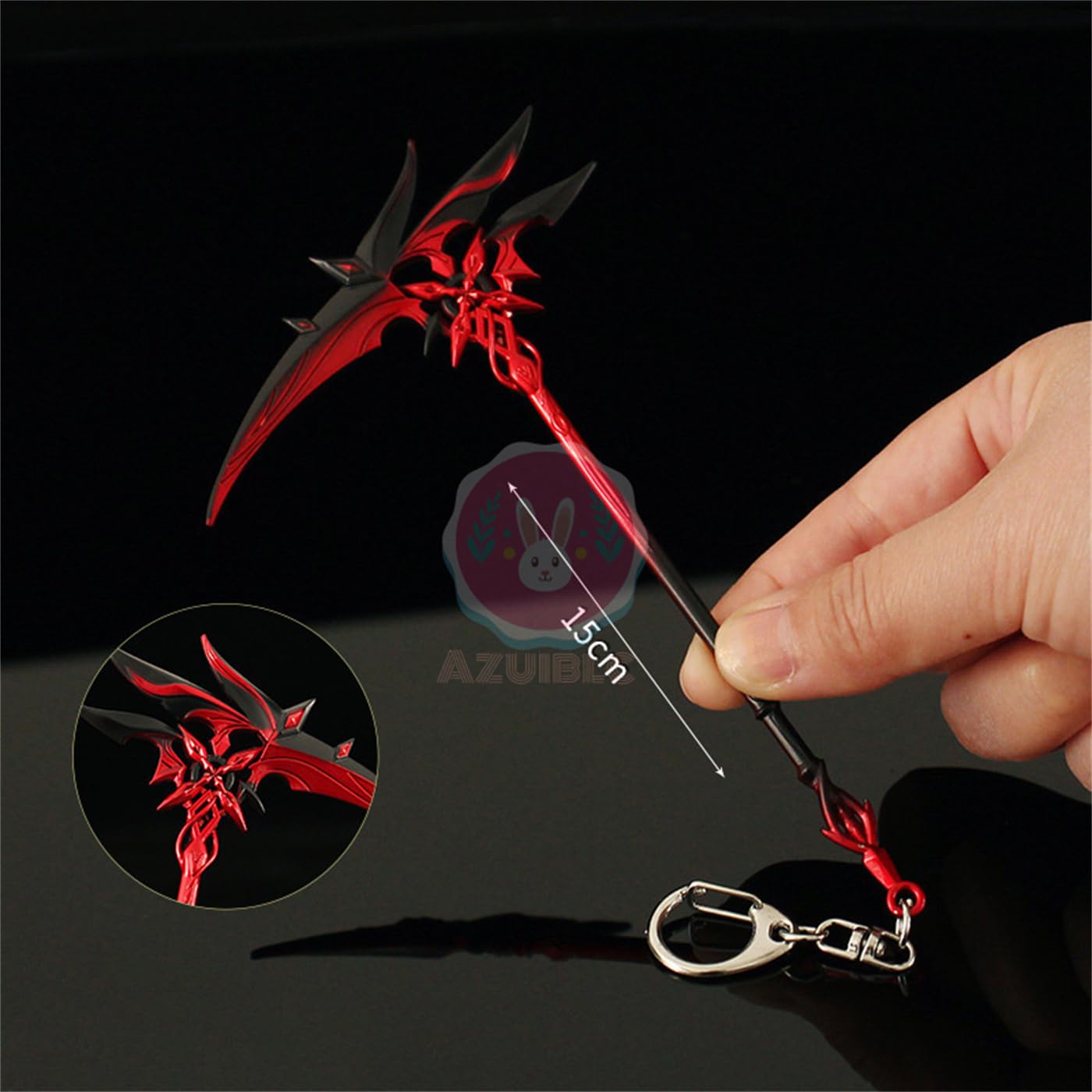 シア 月鎌 apex ミニチュア キーホルダー アクセサリ シア 月鎌 apex ミニチュア キーホルダー アクセサリ Amazon.co