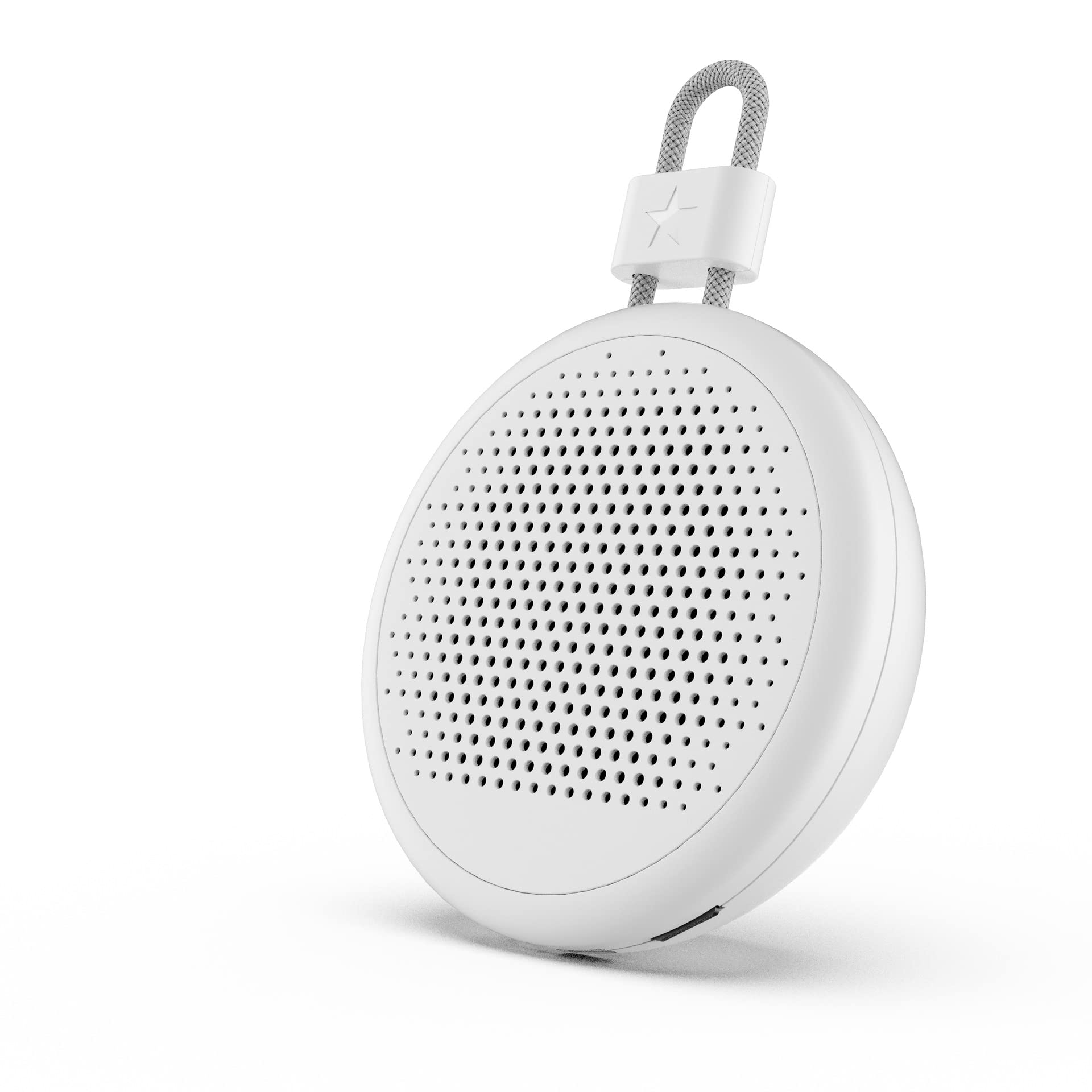 PowerPro Portable Bluetooth Speaker 360° HD Stereo Super Bass USB rechargeable for Our door Travel (White)
