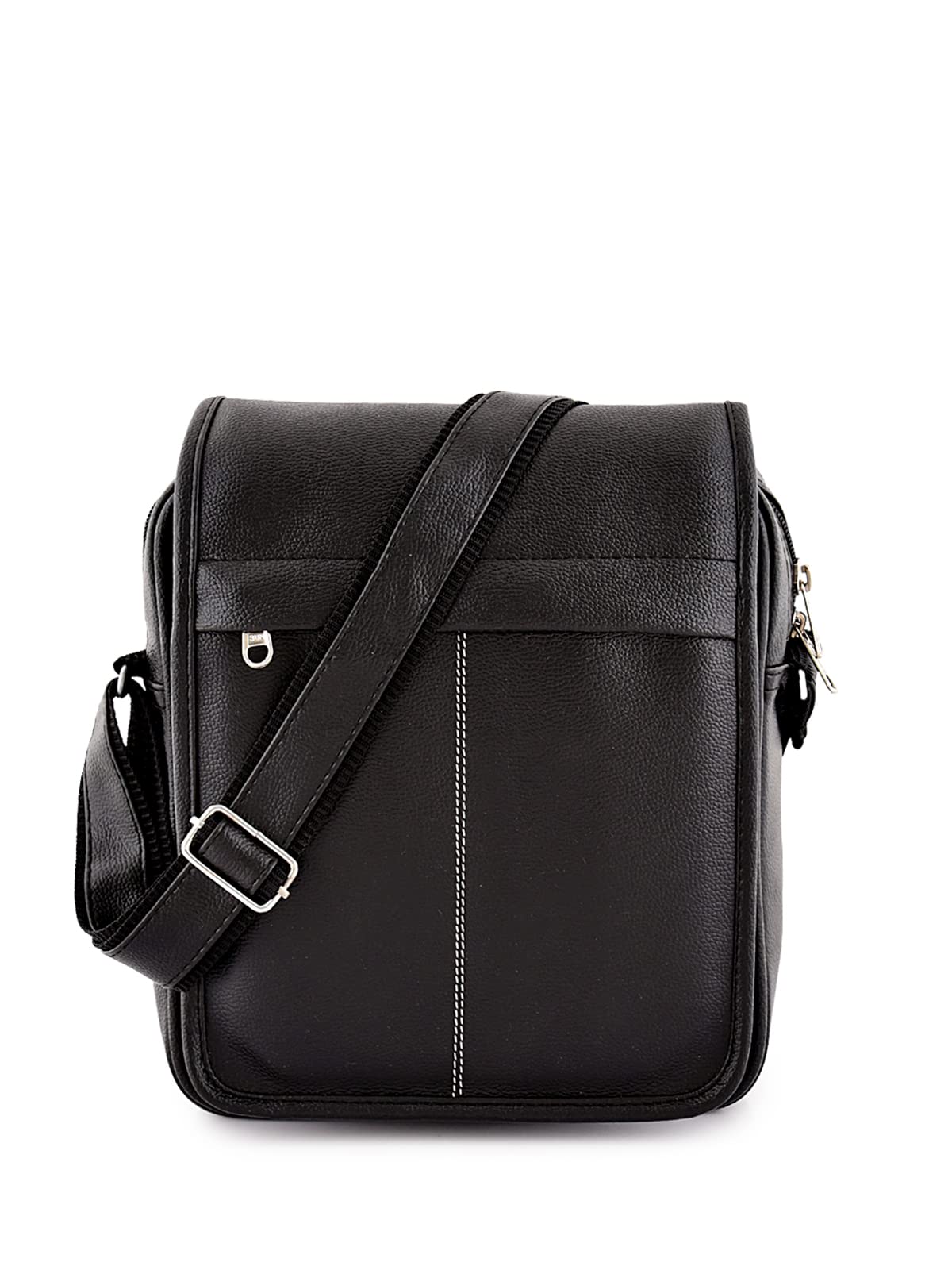 Alison Stylish PU Synthetic Leather Men's Sling Bag Cross Body Travel Office Business messenger-picture-30