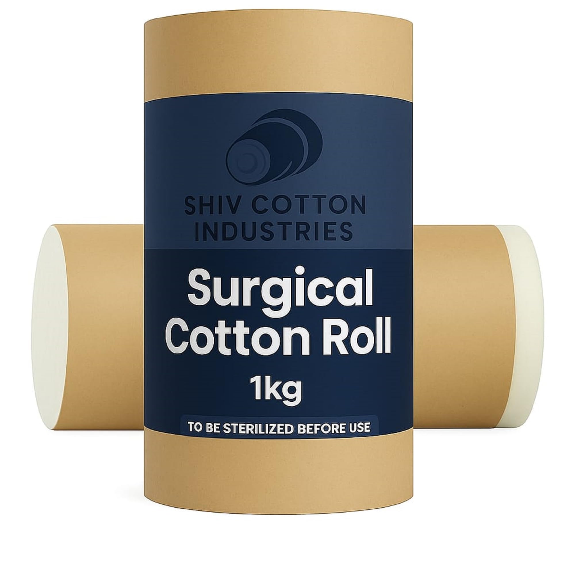 1 Kg Surgical Cotton Roll | 100% Pure Absorbent Cotton Wool for Medical & Hospital Use-image-46