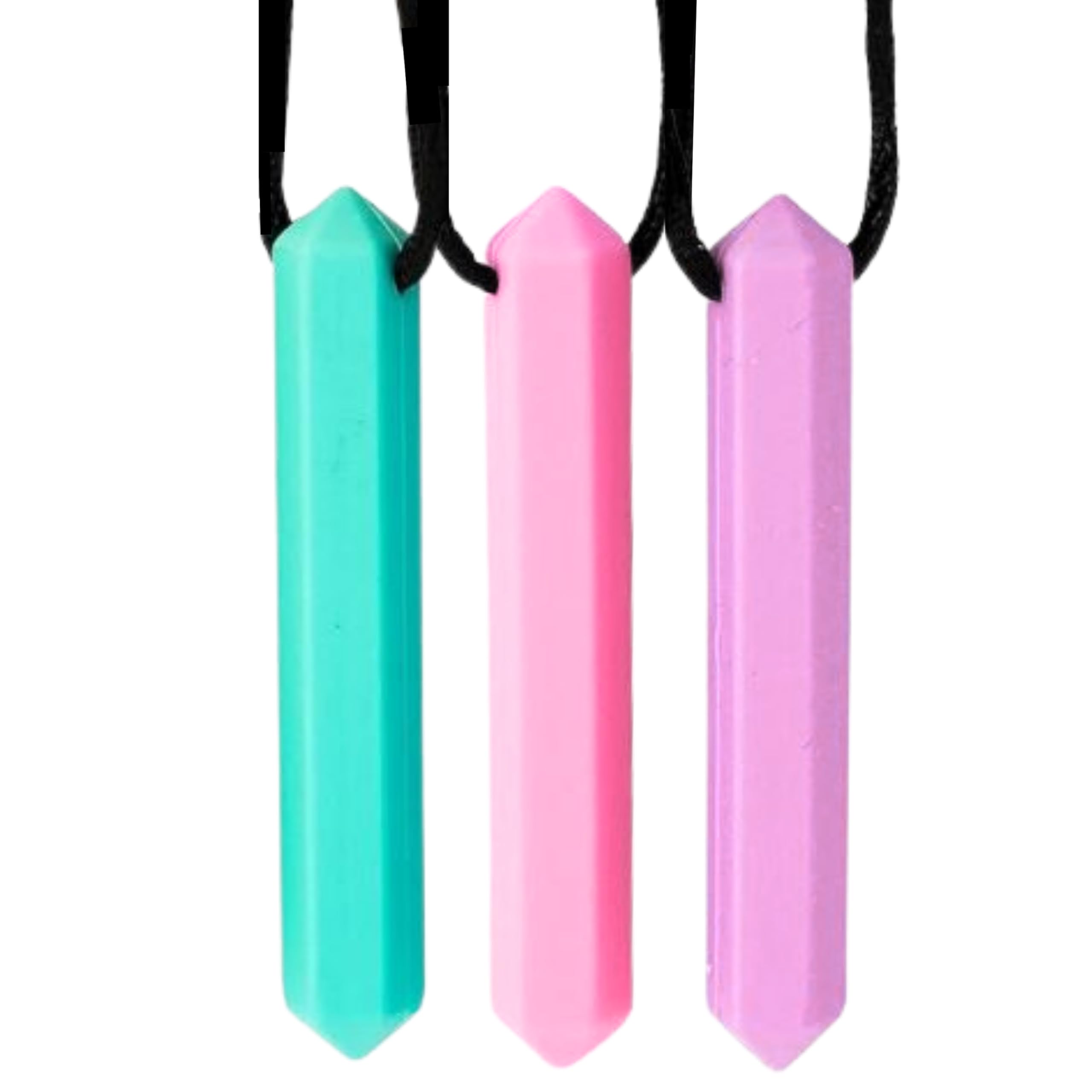 3 Jouets Fidget Tdah Objet Concentration Materiel DYS | Lot Jouet Enfant | Collier Mâcher Adulte | Autisme Materiel Enfant | Anti-Stress Adulte | Collier Anti-Tabac | Fidget TDAH