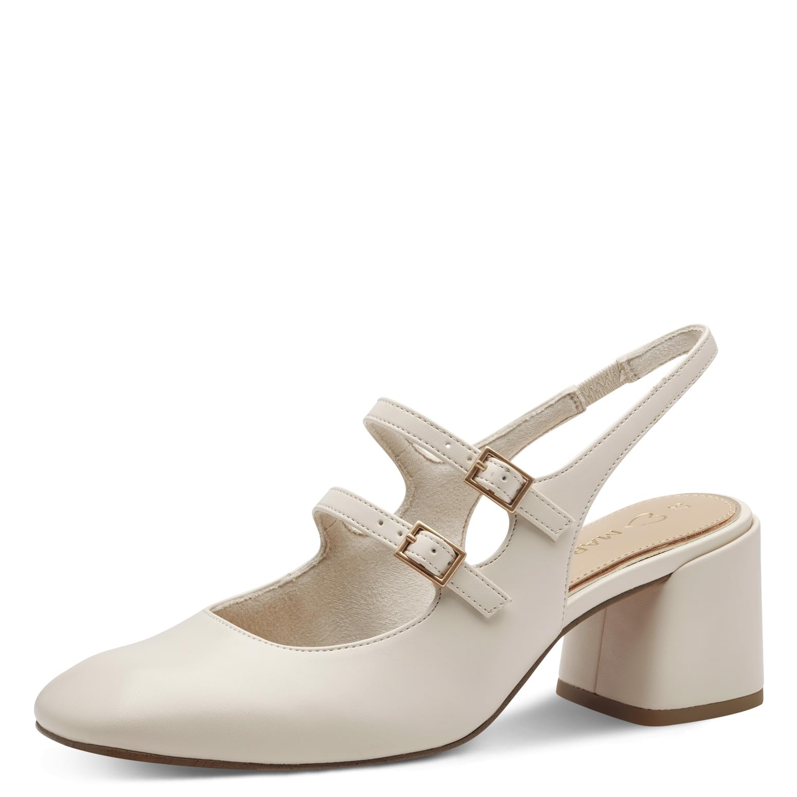 MARCO TOZZI Women's Damen Pumps 2-29602-44, Cream, 7.5 UK