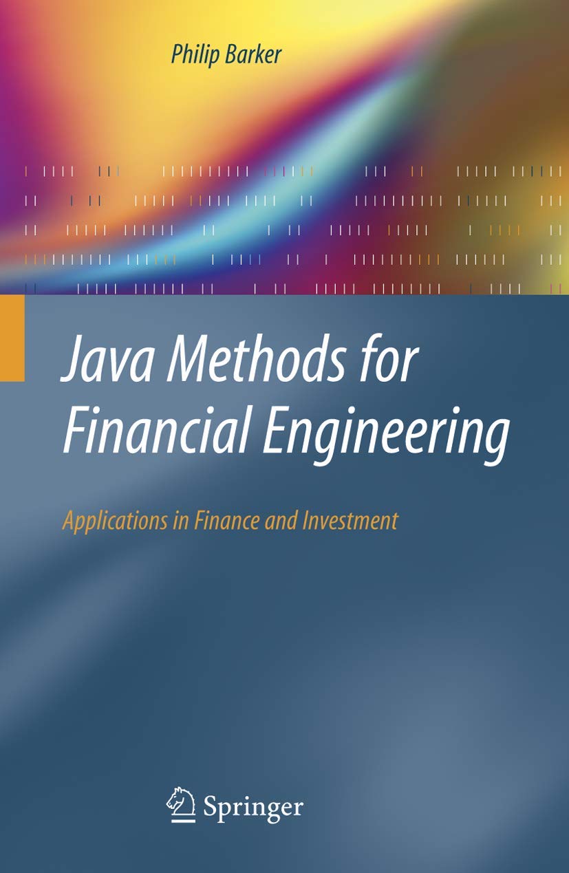 Amazon.com: Java Methods for Financial Engineering: Applications in ...