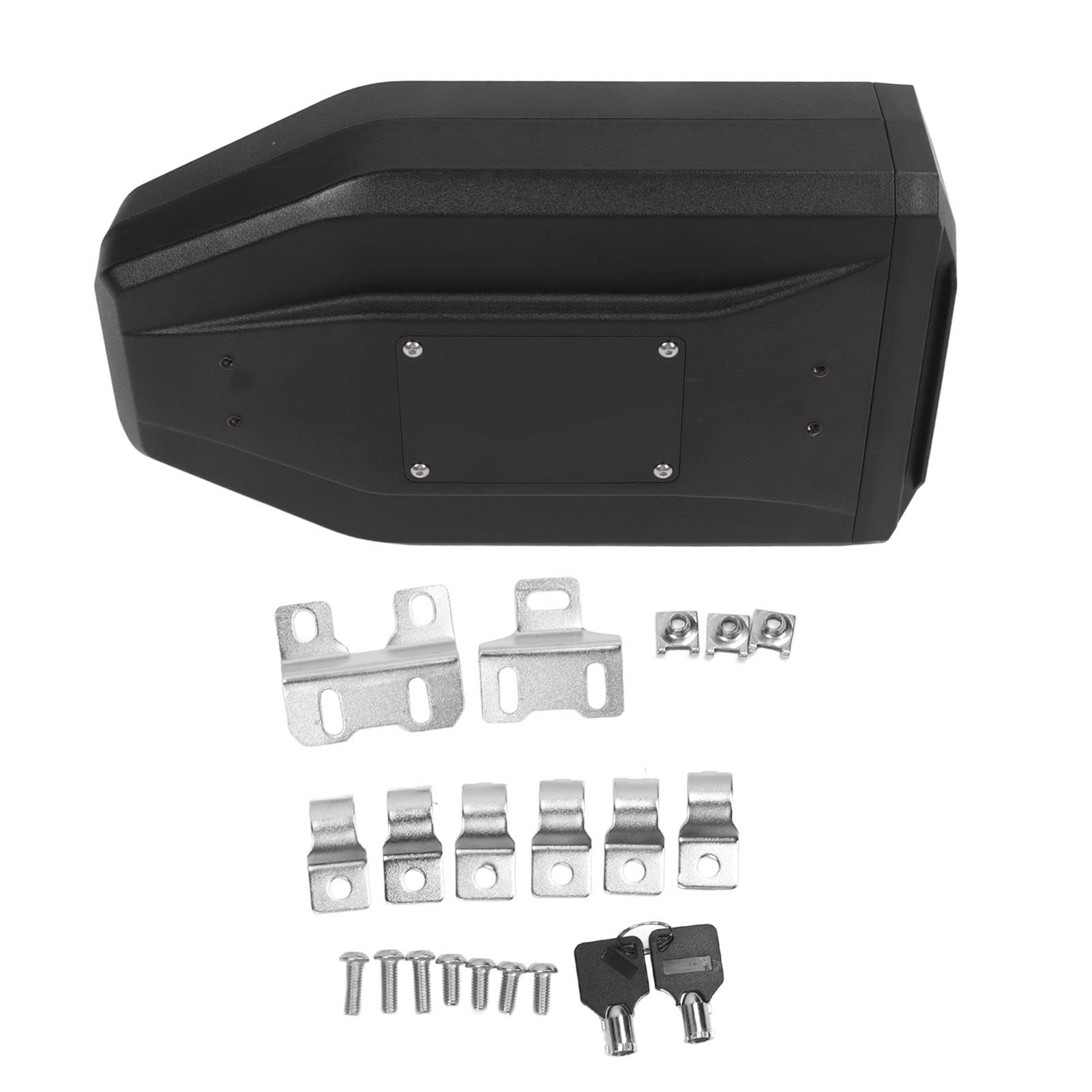 Cassetta degli Attrezzi per Moto, Cassetta degli Attrezzi per Moto Pratica Ed Elegante Cassetta degli Attrezzi Laterale per Moto Portatile di Ricambio per R1200GS R1200GS (Nero)