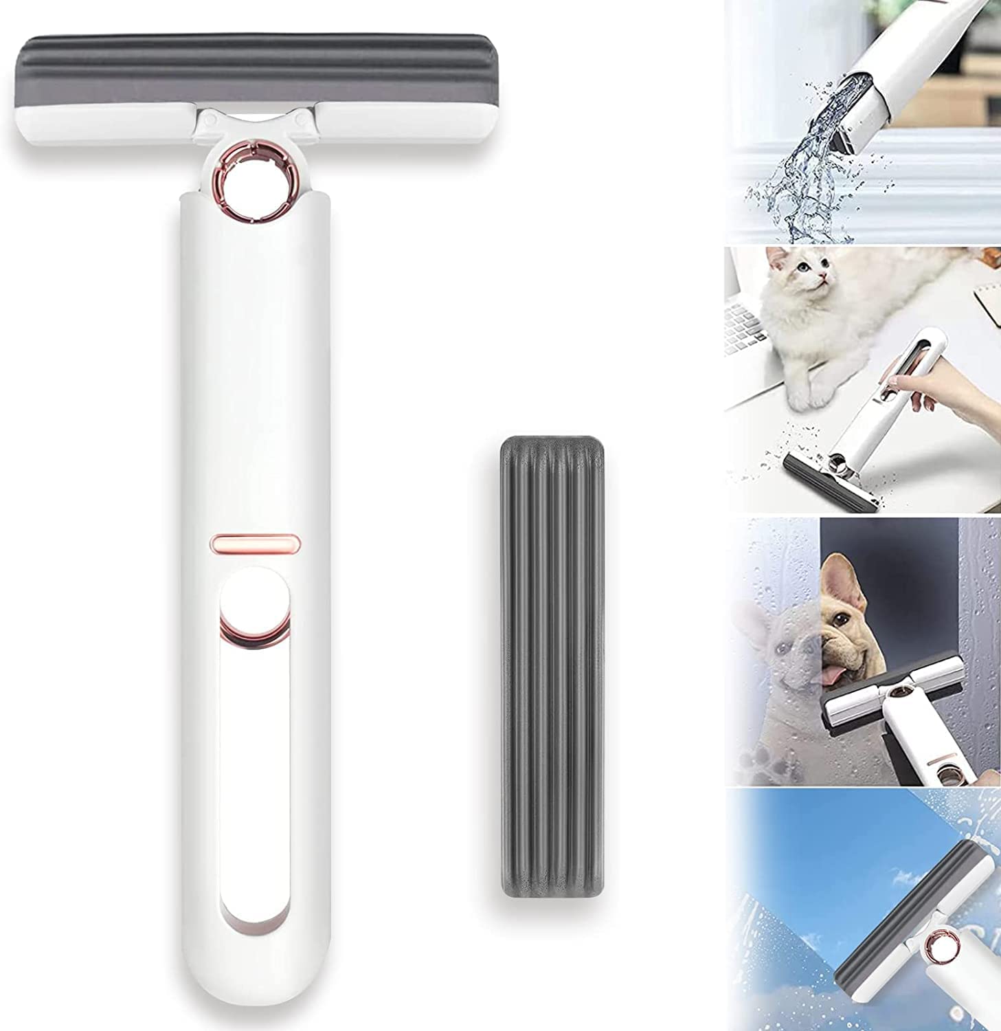 YUGMI SHOP Portable Mini Mop Mini Squeeze Mop Folding Car Window Wall Cleaner Mini Sponge Mop Car Cleaning Mop | Mini Mop Self Squeeze Mini Mop Cleaner for Kitchen Floor Cleaner Mop (B0C6Y5YXV5) Amazon Price History, Amazon Price Tracker
