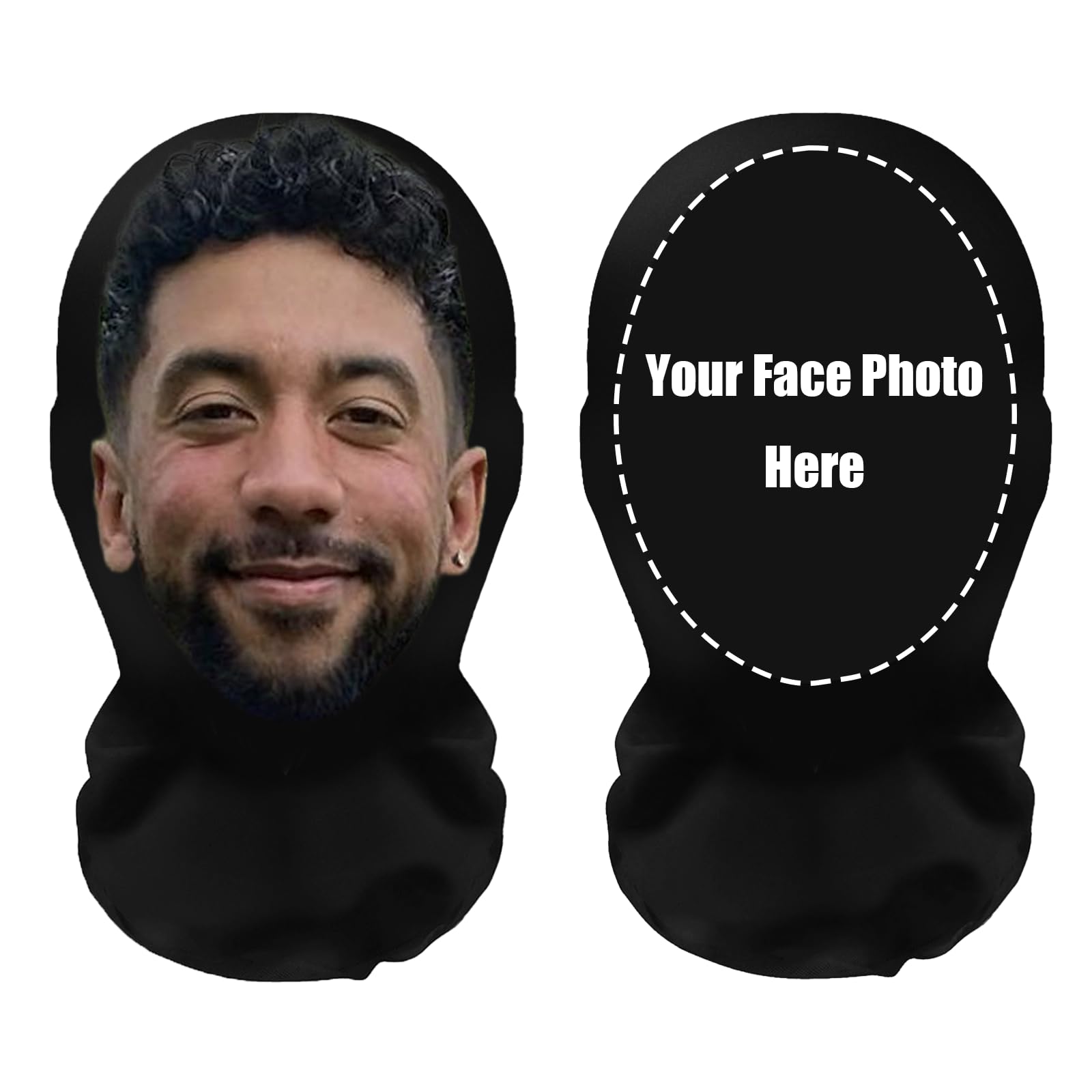 Personalised Photo Face Masks for Hen Night Stag Do, Custom Kits with Your Photo, Funny Face Masks for Halloween Party, Halloween Masks for Men