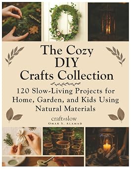 The Cozy DIY Crafts Collection 120 Slow-Living Projects for Home, Garden, and Kids Using Natural Materials Craft it Slow
