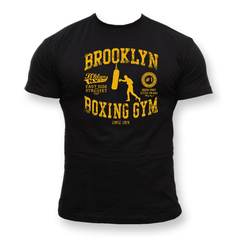 Dirty RayBoxing Brooklyn Gym men's short sleeve T-Shirt K34C