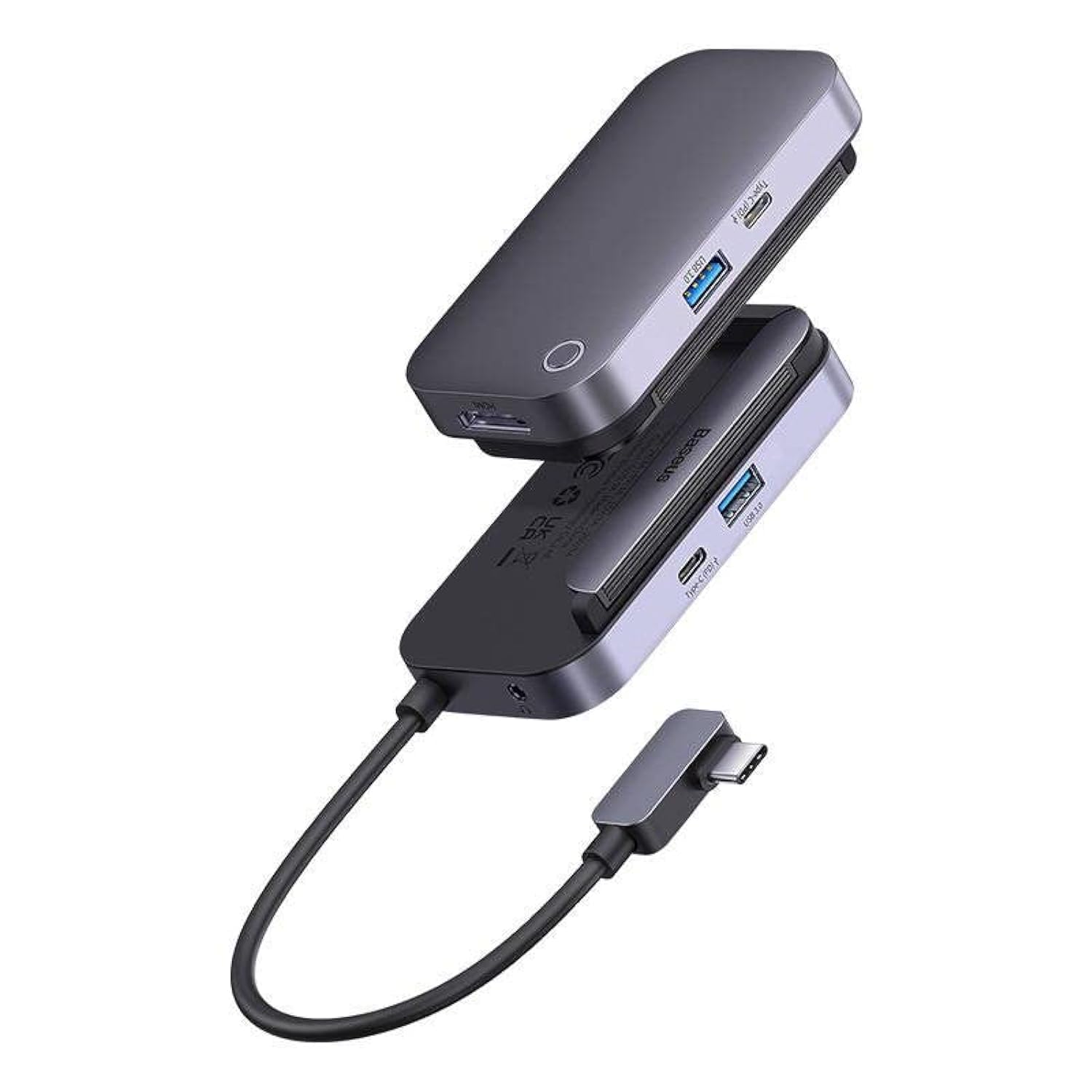 Baseus PadJoy 4-Port Type-C HUB -Gri