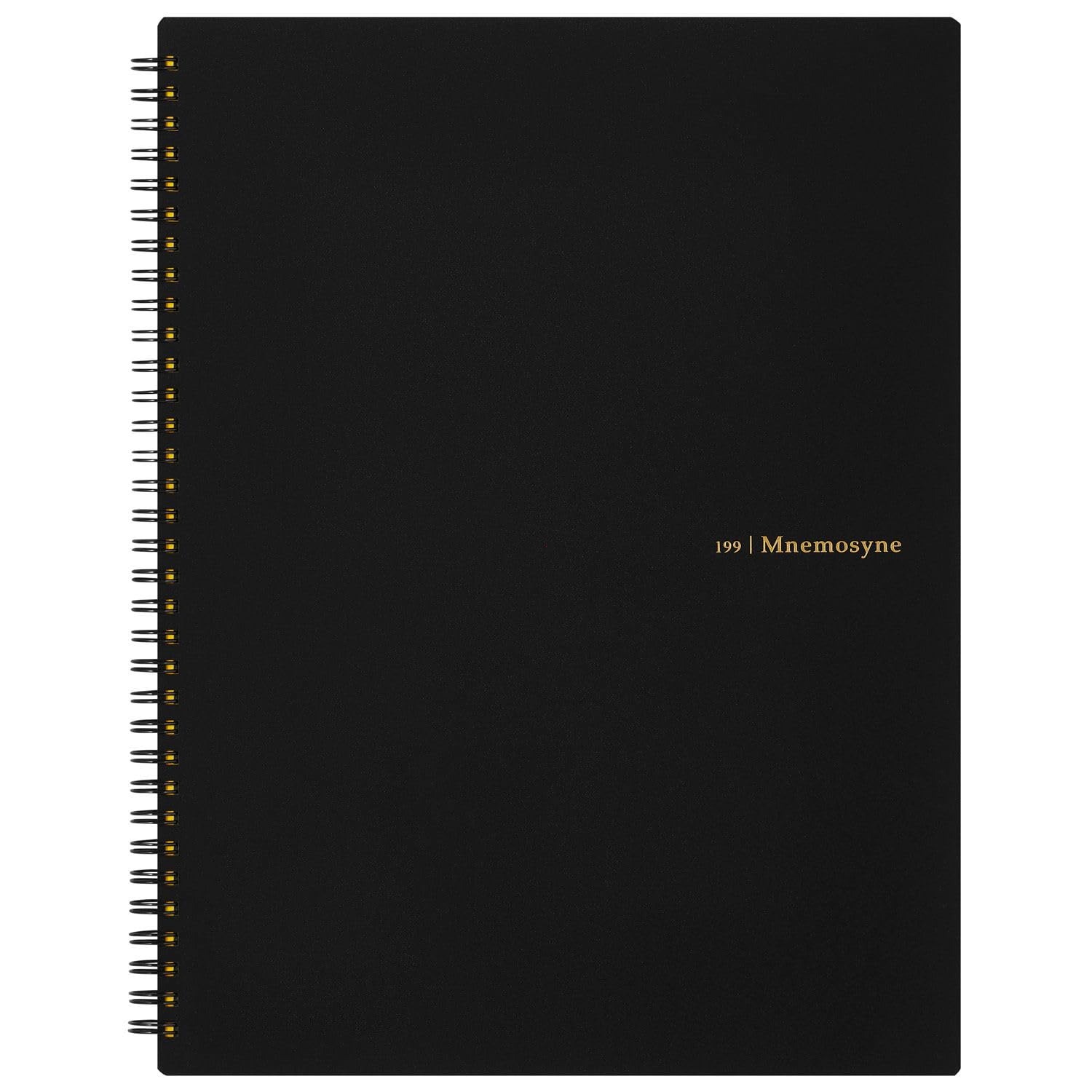 Maruman Mnemosyne Spiral Notebook, 140 Pages, A4 8.27"x11.69", 5mm Dot Grid