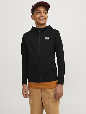 JACK & JONES JCOAIR SWEAT ZIP HOOD NOOS JNR Sweatshirt Erkek çocuk