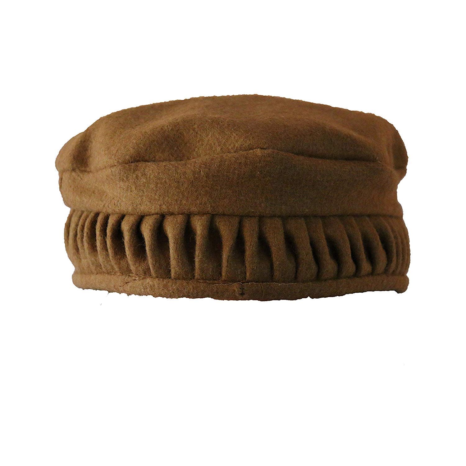 MalvinaUnisex Woolen Pakol/Afghani Cap (Pack of 1) (Multicolor)