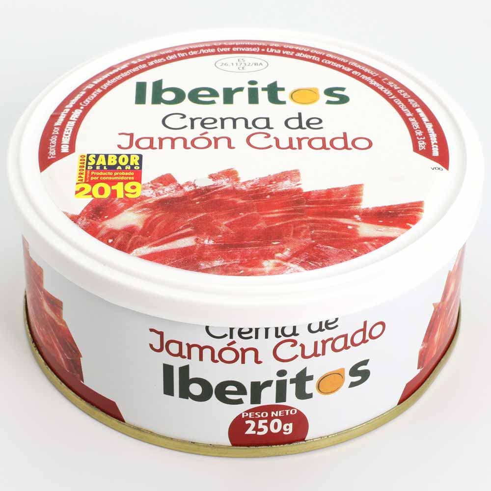 Pack 6 Iberitos Crema de Jamón Curado Patés Gourmet