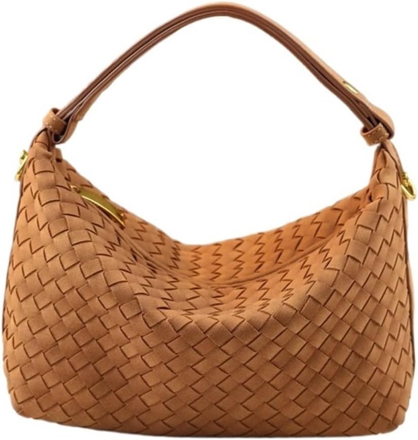 Autumn And Winter Fashion Simple Solid Color Small Square Bag Texture Shoulder Woven
