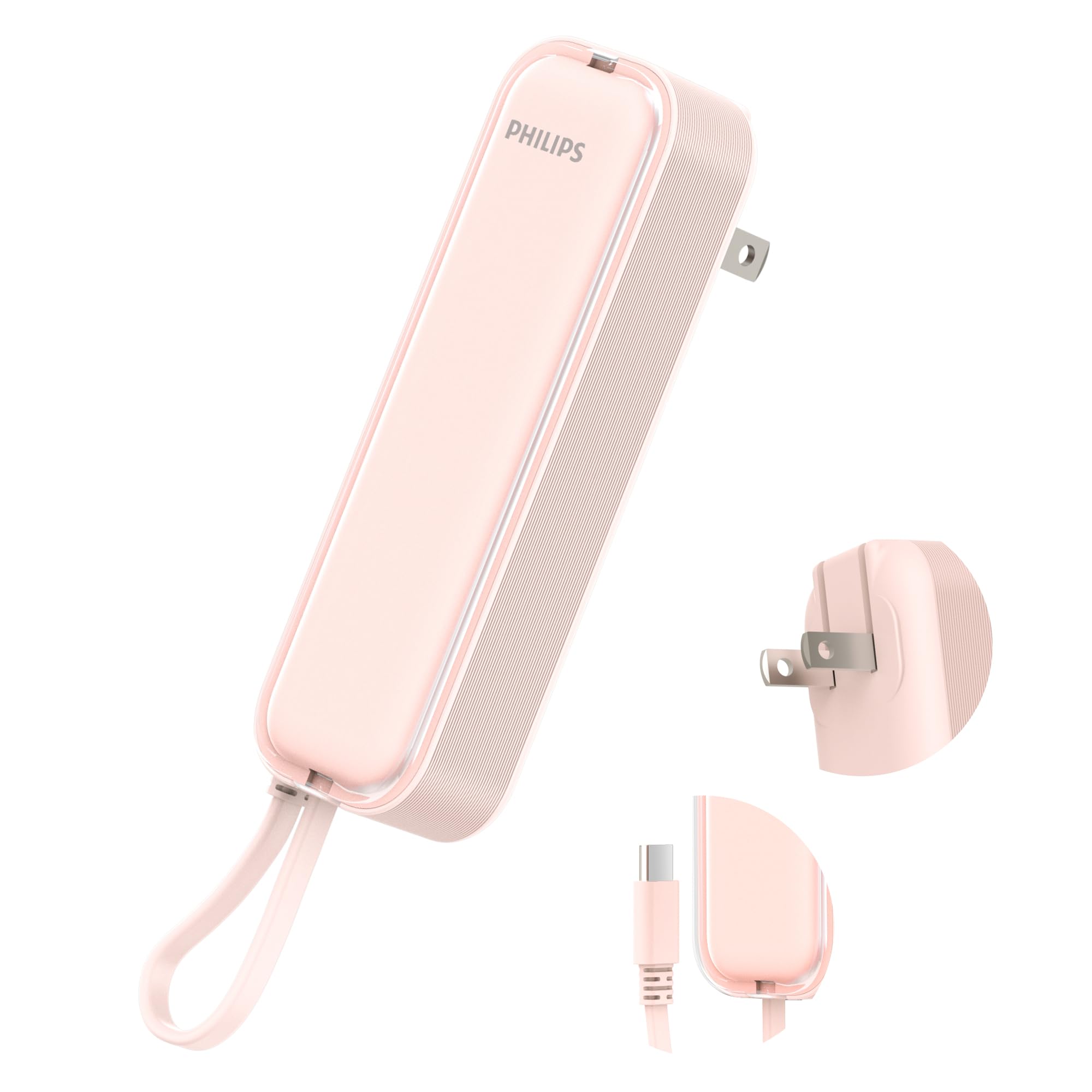 Amazon | Philips (フィリップス) 小型 モバイルバッテリー コンセント