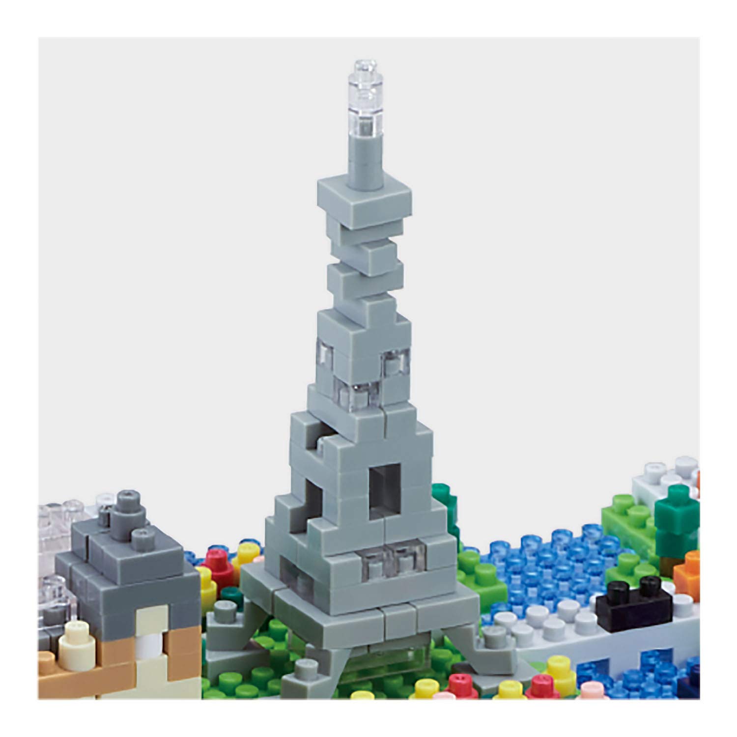 Amazon.co.jp: nanoblock カワダ(Kawada) ナノブロック パリ 1620